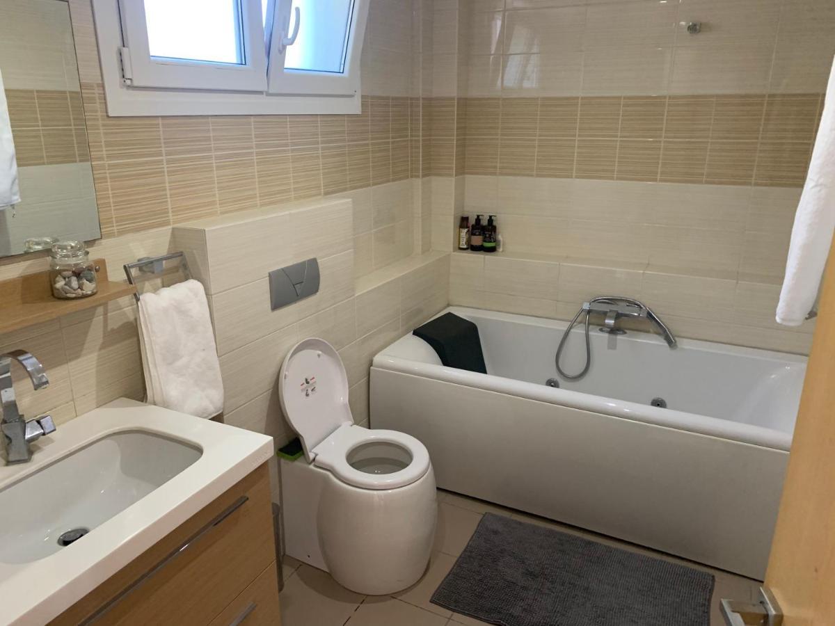 Ferienwohnung Breathtaking Sea View Kavala Exterior foto