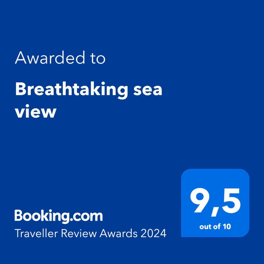 Ferienwohnung Breathtaking Sea View Kavala Exterior foto